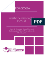 Gestao Da OrientaC3A7C3A3o Escolar 20183 PED SEC