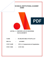 BUS 1.1 Communication in Organisations