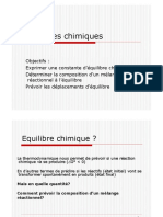 Equilibres Chimiques