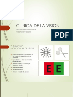 CLINICA DE LA VISION 10 de FEbrero de 2022