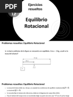 Hoja 12-Equilibrio Rotacional