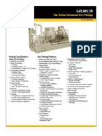 Saturn 20: Gas Turbine Mechanical Drive Package