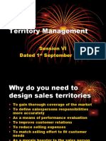 Session 6 - Territory Management