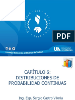 Cap 6 Distribuciones Continuas Probabilisticas 2017