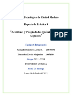 Reporte-Acetileno y Prop Quim de Alquinos