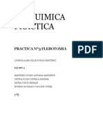 BIOQUIMICA PRACTICA 3 Flebotomia