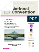 National Convention: Tindog. Kusog. Burunyog