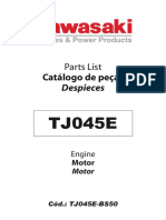 Catálogo de Peças: Parts List