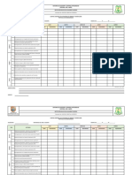 Control Diario-Semanal de Actividades Por Áreas (Protocolo de Bioseguridad)