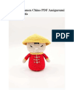 Pequeno Ramen Chino PDF Amigurumi Patron Gratis