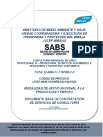 Ministerio de Medio Ambiente Y Agua Unidad Coordinadora Y Ejecutora de Programas Y Proyectos Del Mmaya (Ucep-Mmaya)