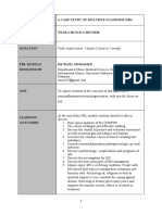 A Case Study of Multiple Sclerosis (MS)