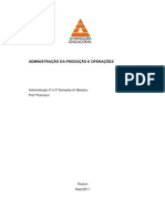 Administração Da Produção e Operações