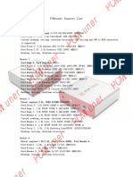 PCMtuner ECU List