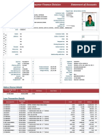 Bank Statement