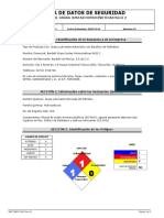 Hoja de Datos de Seguridad Bardahl Grasa Juntas Homocineticas Nlgi 2