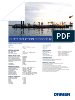 Cutter Suction Dredger 650 - 25 M: Picture of Similar Vessel General Tank Capacities