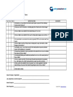 Safety Inspection Checklist Band Saws