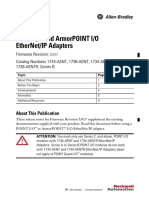 Point I/O and Armorpoint I/O Ethernet/Ip Adapters: Release Notes