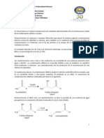 Reporte de Síntesis de La Benzalacetofenona "Chalcona"