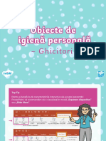 Dos 49 Obiecte de Igiena Personala Ghicitori Prezentare Powerpoint - Ver - 2