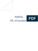 ITIL 4 Foundation Manual Portugues