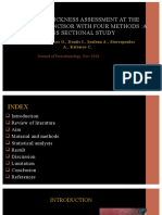 Gingival Thickness Assessment at The Mandibular Incisor With Four Methods:A Cross Sectional Study