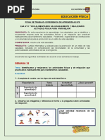 EdA N°8 FICHA DE TRABAJO - VII CICLO