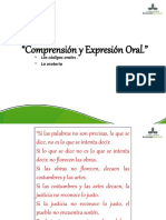 Comprension y Expresion Oral