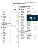 TF22 - Sam Burley HOF, Saturday Meet Program (Running Events)