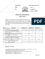 Bac Blanc Lpig Avril 2021 Série A2