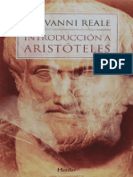 Introduccion A Aristoteles Por Giovanni Reale