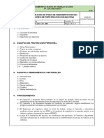 PETS-GEO-EC-003 Adecuacion de Poza de Sedimentacion en Labores de Perforación Diamantina