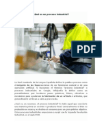 Concepto de Procesos Industriales