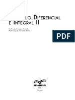 Livro Cálculo Diferencial e Integral II