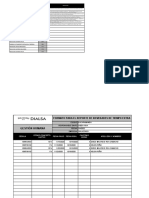 Formato para El Reporte de Novedades de Nómina