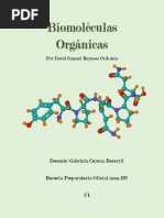 Biomoléculas Orgánicas