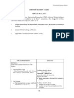 JAMB Syllabus For CRS