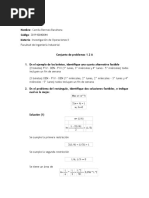 Actividad 1 - Investigación de Operaciones II