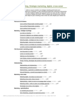 Marketing, Stratégie Marketing, Digital, Cross-Canal: Parcours de Formation