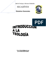 01 Introduccion A La Teologia