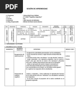 Sesion de Aprendizaje La Reproduccion Humana (Ucv)