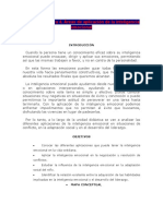 Unidad Didáctica 4. Áreas de Aplicación de La Inteligencia Emocional