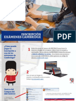 Tutorial Inscripción Exámenes Cambridge v7