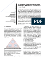 Optimization of The Plant Layout in The Production