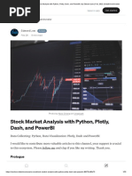 Stock Market Analysis With Python, Plotly, Dash, and PowerBI - by Edward Low - Feb, 2022 - DataDrivenInvestor