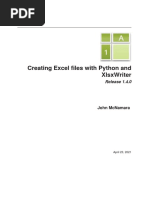 Creating Excel Files With Python