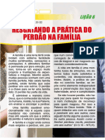 Lição 6 - Resgatando A Prática Do Perdão Na Família