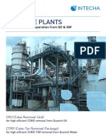 Ethylene Plants: Coke & Coke-Tar Separation From QO & QW