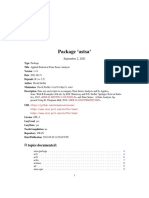 Package Astsa': R Topics Documented